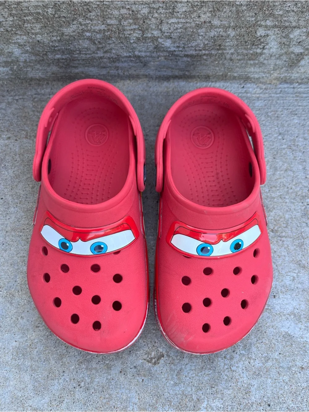 Crocs Lightning McQueen Size 13